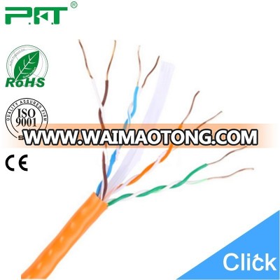 Indoor use cable of Cat6 Cable UTP/FTP/SFTP Copper clad Aluminum