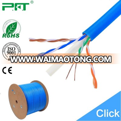 China Manufacturer Wholesale cat6 bare copper standard cable 23AWG UTP Cat6 network Cable