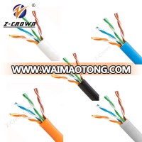 305m/box  PVC copper  cat5e network cable  utp