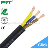 Manufacturer cheap price RVV 3 core cable 1mm/1.5mm/2.5mm 100% Copper electric cable