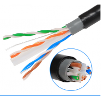 Outdoor cable double jacket UTP Cat6 cable Water proof cable